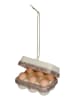 Kersten Kerstboomversiering "Fresh Eggs" wit/beige - (B)8 x (H)6 x (D)6 cm