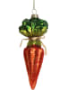Kersten Baumschmuck "Carrots" in Orange - (H)14 cm