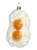 Kersten Baumschmuck "Eggs Sunny Side" in Weiß/ Orange - (H)12 cm