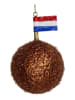 Kersten Kerstboomversiering "Bitterbal" bruin - Ø 9 cm