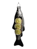 Kersten Baumschmuck "Fish" in Grau - (H)13 cm