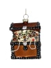 Kersten Kerstboomversiering "Treasure Trunk" meerkleurig - (H)10 cm