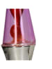 Kersten Kerstboomversiering "Lava Lamp" lichtroze - (H)11,4 cm
