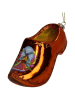 Kersten Ozdoba choinkowa "Wooden Shoe" w kolorze pomarańczowym - wys. 12 cm