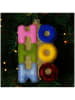 Kersten Baumschmuck "Ho Ho Ho" in Bunt - (H)12,7 cm