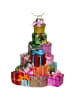 Kersten Kerstboomversiering "Gift Stack" meerkleurig - (H)11,5 cm