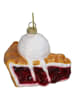 Kersten Kerstboomversiering "Cherry Cake" meerkleurig - (H)8,5 cm