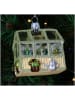 Kersten Kerstboomversiering "Small Greenhouse" meerkleurig - (H)7,5 cm