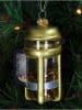 Kersten Kerstboomversiering "French Press" goudkleurig - (H)11 cm