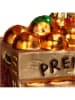 Kersten Baumschmuck "Apricot Crate" in Hellbraun - (H)7,6 cm