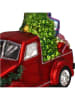 Kersten Kerstboomversiering "Gift Delivery" rood/groen - (H)14,6 cm