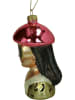 Kersten Baumschmuck "Fashion Lady" in Bunt - (H)12,5 cm
