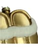 Kersten Kerstboomversiering "Cozy Slippers" beige - (H)10 cm