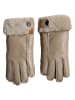 Kaiser Naturfellprodukte Handschoenen met lamsvacht "Lady" beige