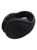 Kaiser Naturfellprodukte Oorwarmers met lamsvacht zwart