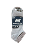 Skechers 12er-Set: Socken in Grau/ Anthrazit
