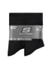 Skechers 6er-Set: Socken in Schwarz