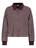 Eight2Nine Poloshirt in Bordeaux/ Weiß