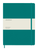 Moleskine Gelinieerd notitieboek groen - (L)25 x (B)19 cm