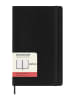 Moleskine Dagagenda "2025-26" zwart - (L)21 x (B)13 cm
