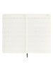 Moleskine Wochenplaner ''2025-26'' in Schwarz - (L)21 x (B)13 cm