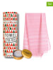 Towel to Go 2tlg. Set: "Wellness & Spa" in Rosa
