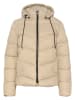 Kaffe Doorgestikte jas beige