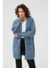 Kaffe Vest blauw