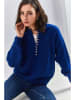 Bianco Lucci Pullover in Blau