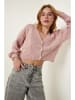 Happiness Istanbul Kardigan w kolorze jasnoróżowym