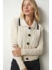 Happiness Istanbul Cardigan in Creme