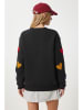 Happiness Istanbul Sweatshirt in Schwarz