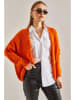 Bianco Lucci Cardigan in Orange