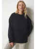 Happiness Istanbul Bluza w kolorze czarnym