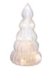 Bizzotto Decoledlamp zilverkleurig - (H)17 cm