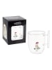 Bizzotto Kop "Snowman" wit - (H)11,5 x  Ø 8,5 cm