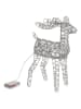 Bizzotto Decoledlamp "Will" goudkleurig - (H)40 cm