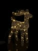 Bizzotto Decoledlamp "Will" goudkleurig - (H)40 cm