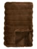 House Nordic Plaid "Galena" in Braun - (L)180 x (B)130 cm