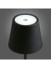 House Nordic LED-Tischleuchte "Bradford" in Schwarz - (H)37 x  Ø 10 cm