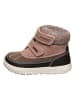 Primigi Leren boots oudroze/zwart