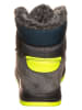 Primigi Leder-Boots in Anthrazit