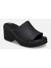 Crocs Klapki "Brooklyn Slide" w kolorze czarnym