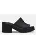 Crocs Klapki "Brooklyn Slide" w kolorze czarnym