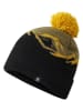 Dare 2b Muts "Fernie Bobble" zwart/geel
