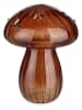 Bizzotto Figurka dekoracyjna "Mushroom" w kolorze brązowym - wys. 11,5 cm