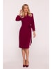 Stylove Kleid in Bordeaux