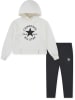 Converse 2tlg. Outfit in Creme/ Anthrazit