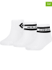 Converse 3er-Set: Socken in Weiß