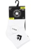 Converse 3-delige set: sokken wit